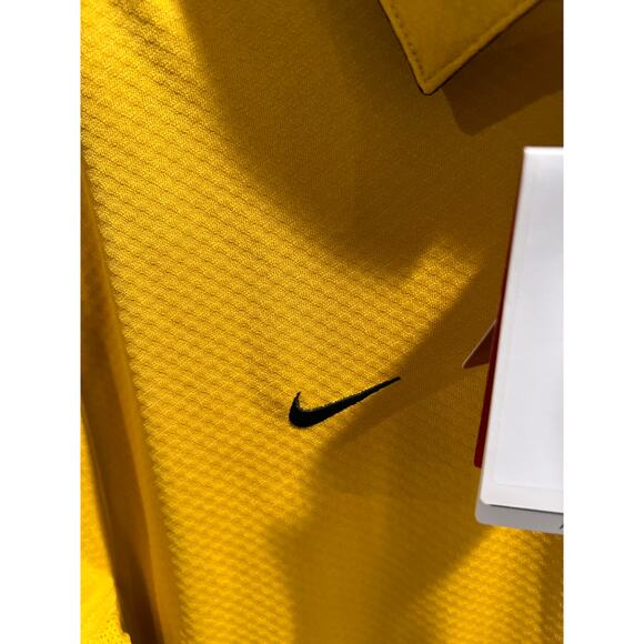 Nike Team Missouri Tigers Polo Shirt Men’s M Gold Black Dri-FIT NWT Licensed - Picture 10 of 14